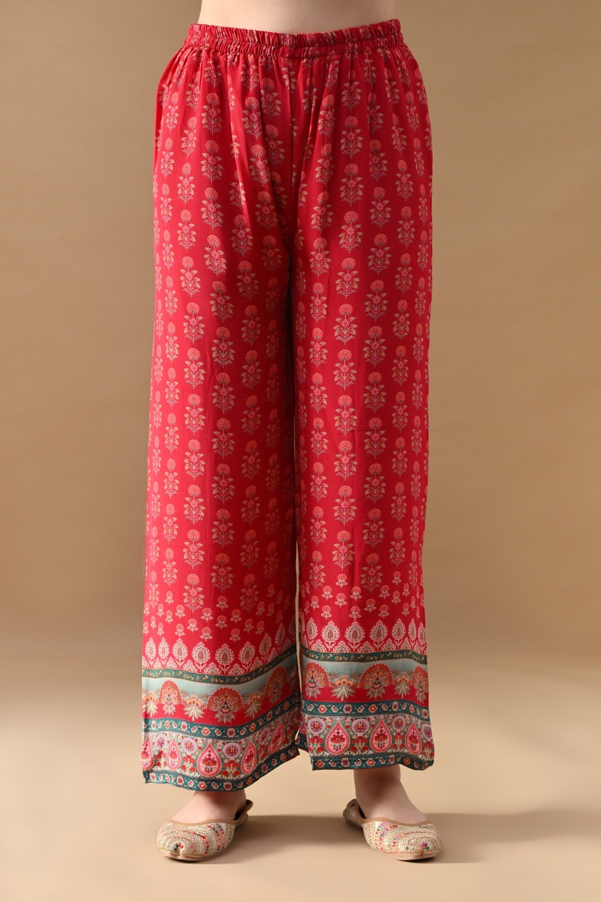 Multi Printed Kurta 3 Pcs Set