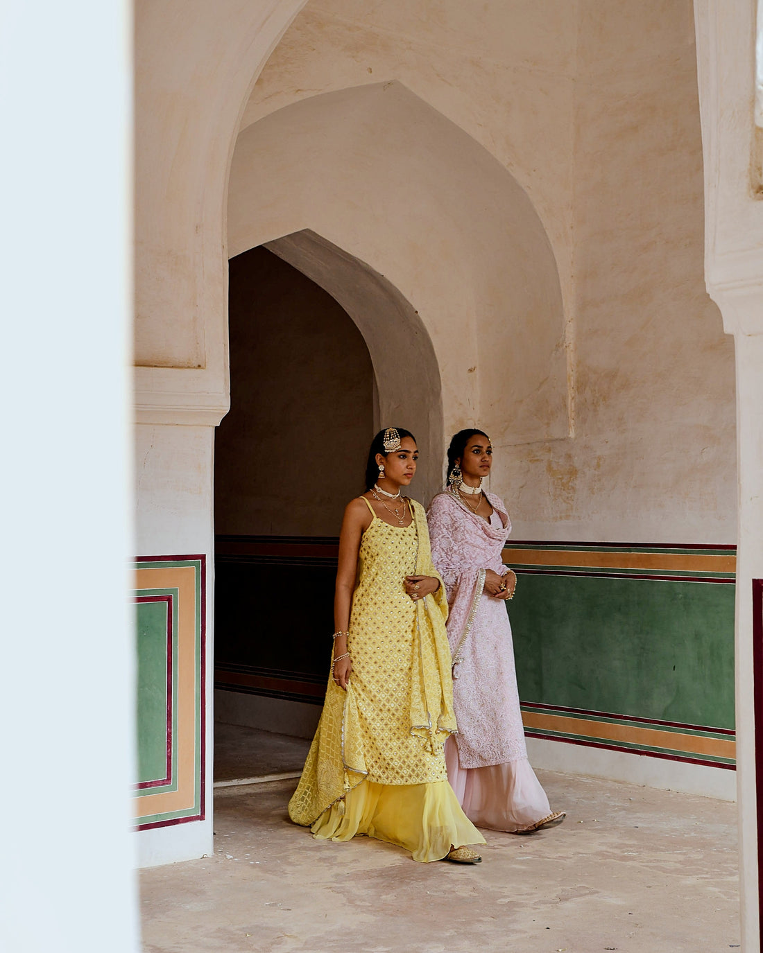 INAAYAT YELLOW SKIRT SET