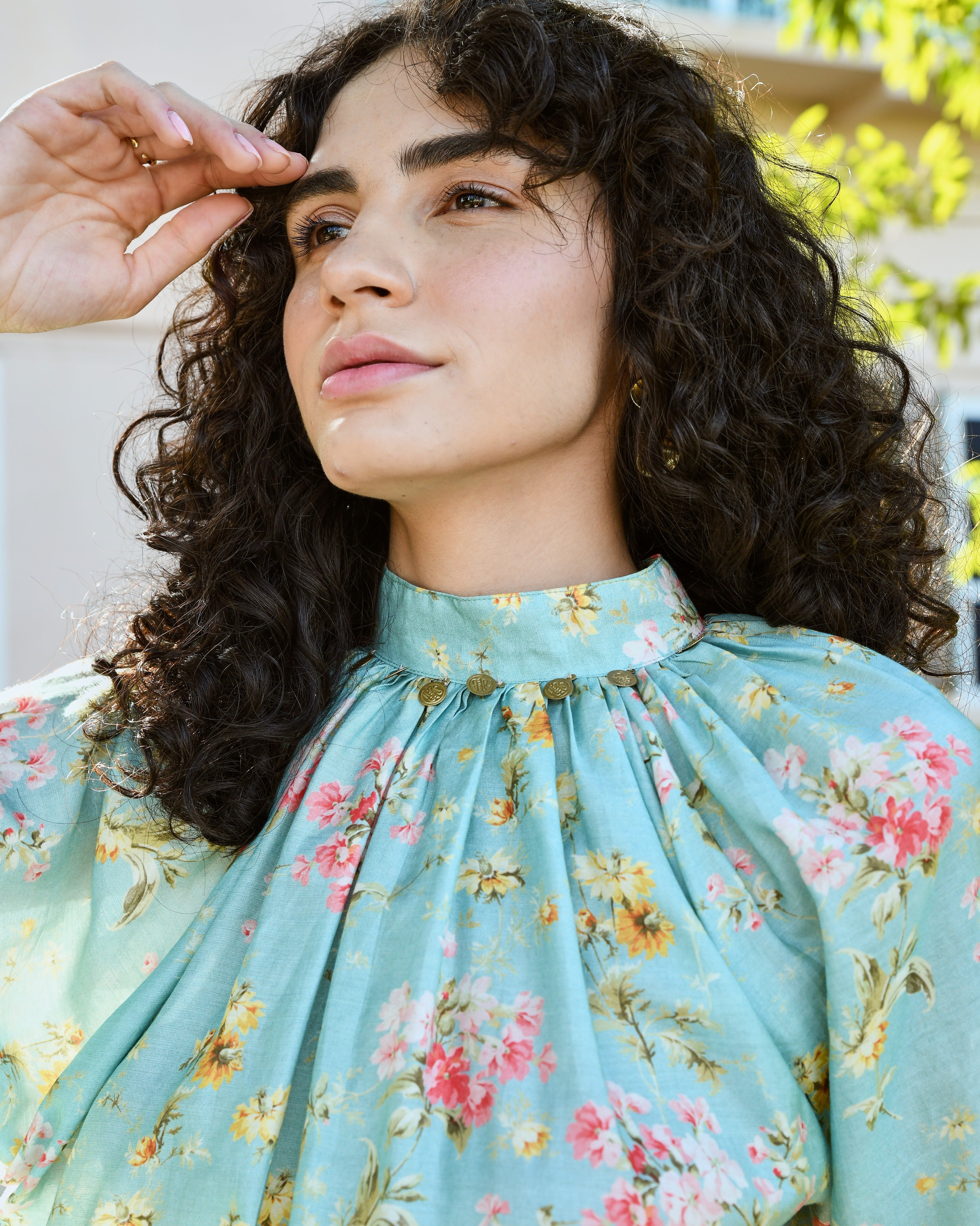 OCEAN BLUE TURTLE NECK CO-ORD SET