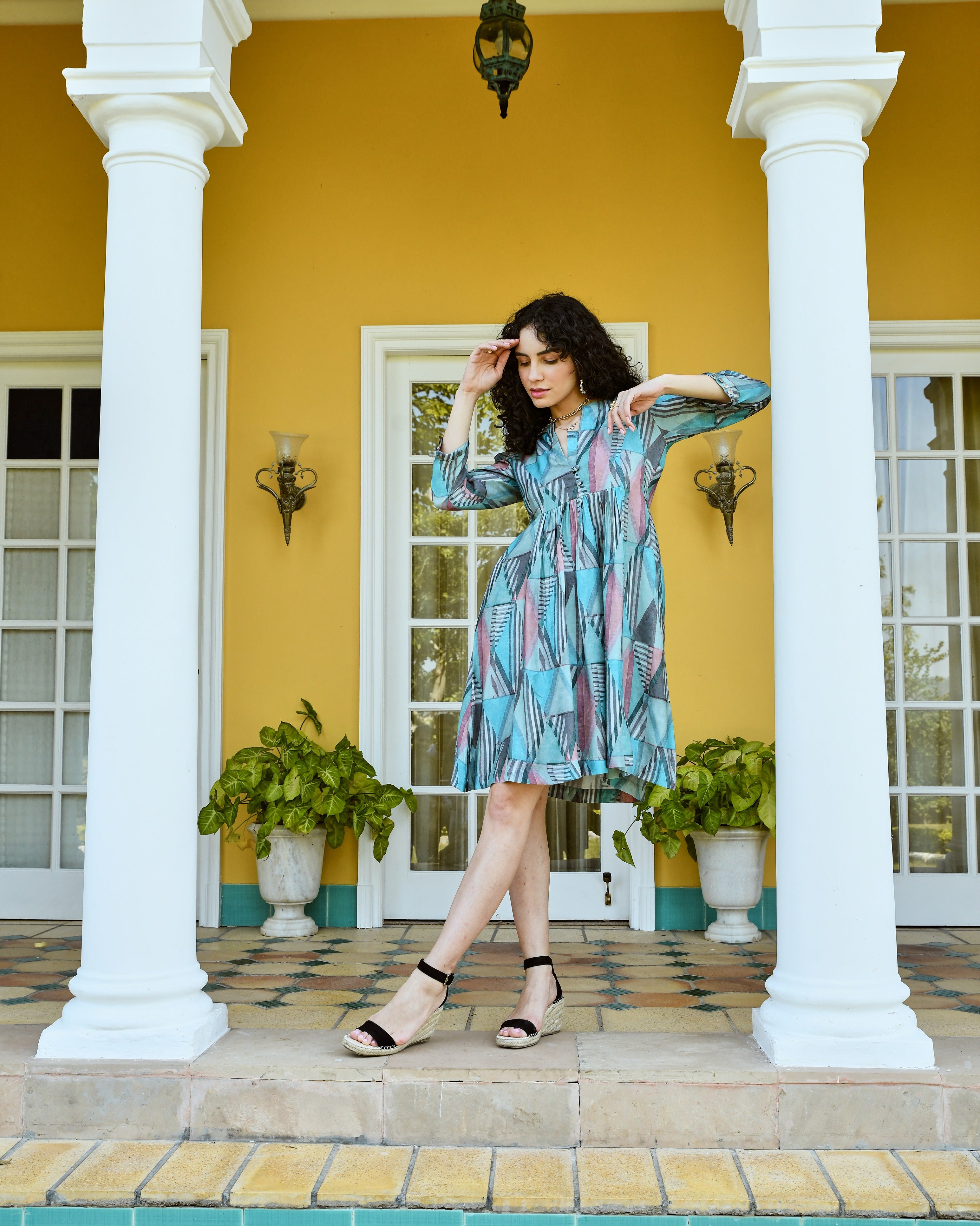 HEATHER A-LINE DRESS