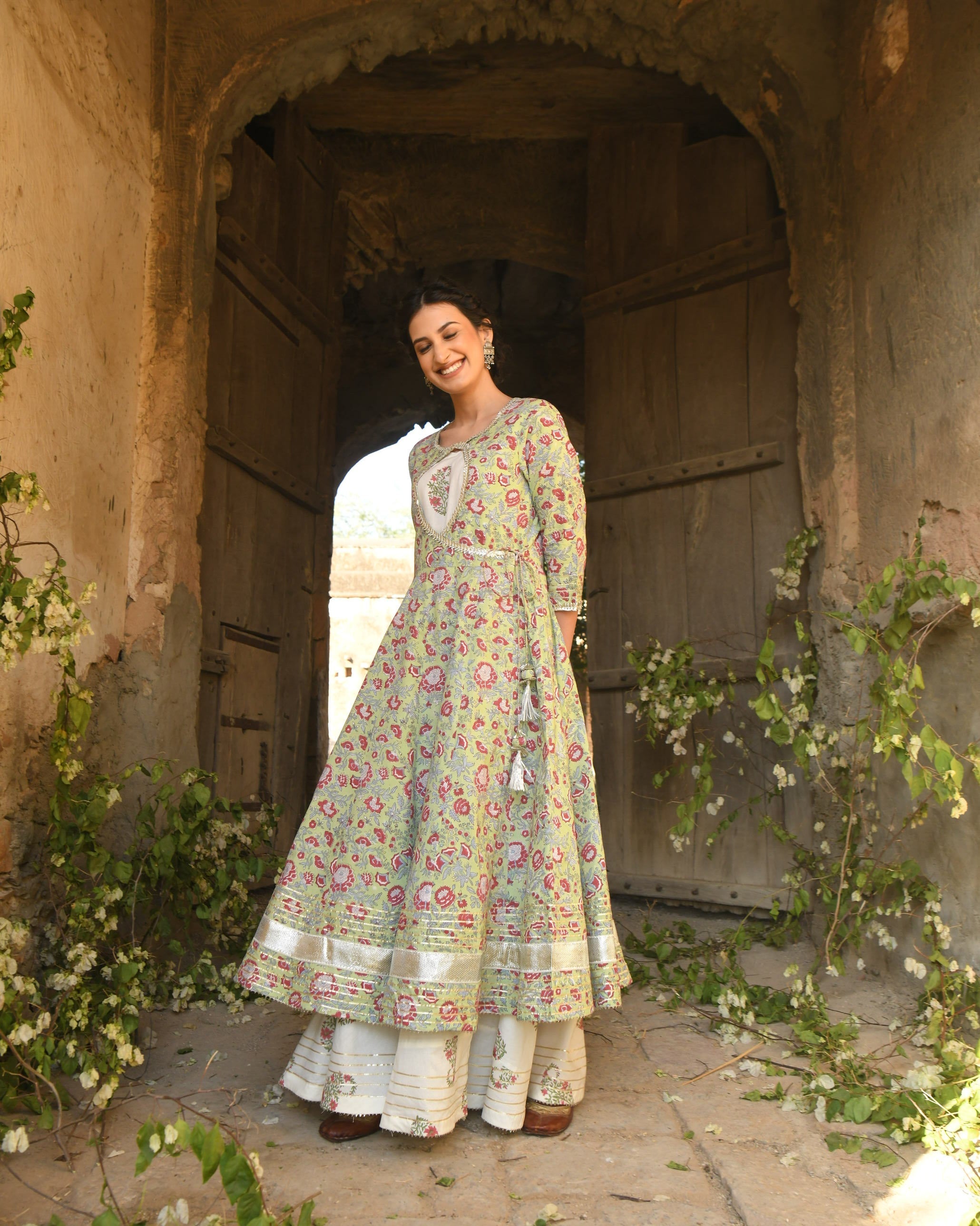 PISTA GREEN SEHER DRESS