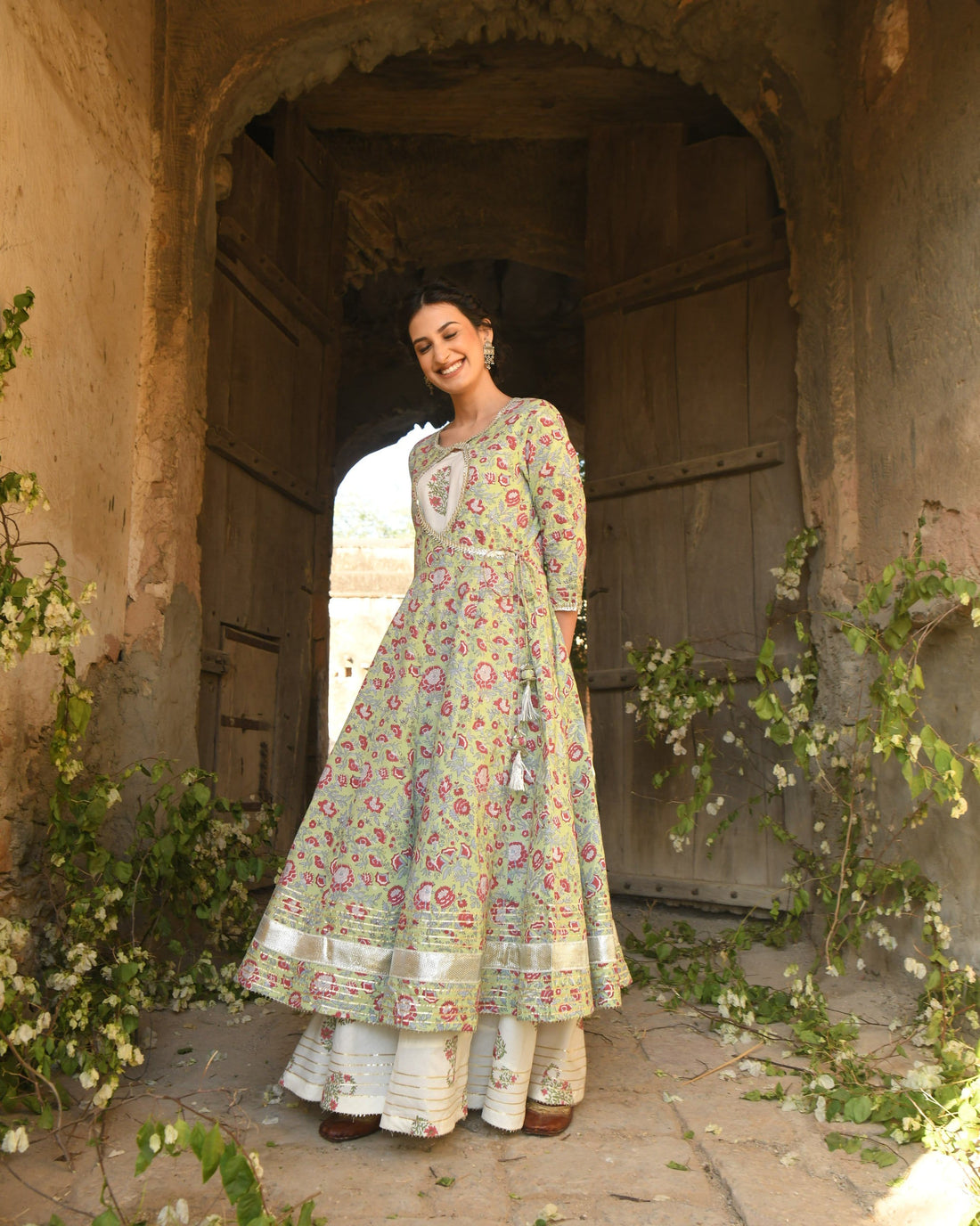 PISTA GREEN SEHER DRESS