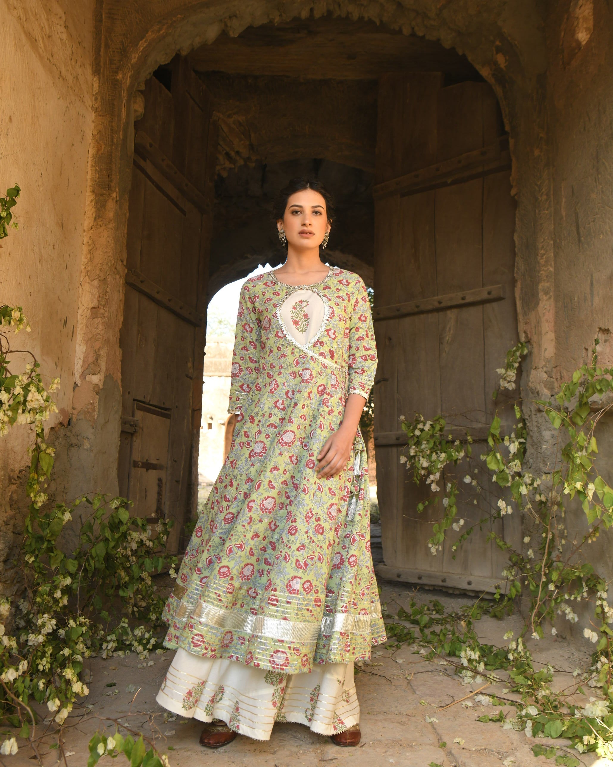 PISTA GREEN SEHER DRESS