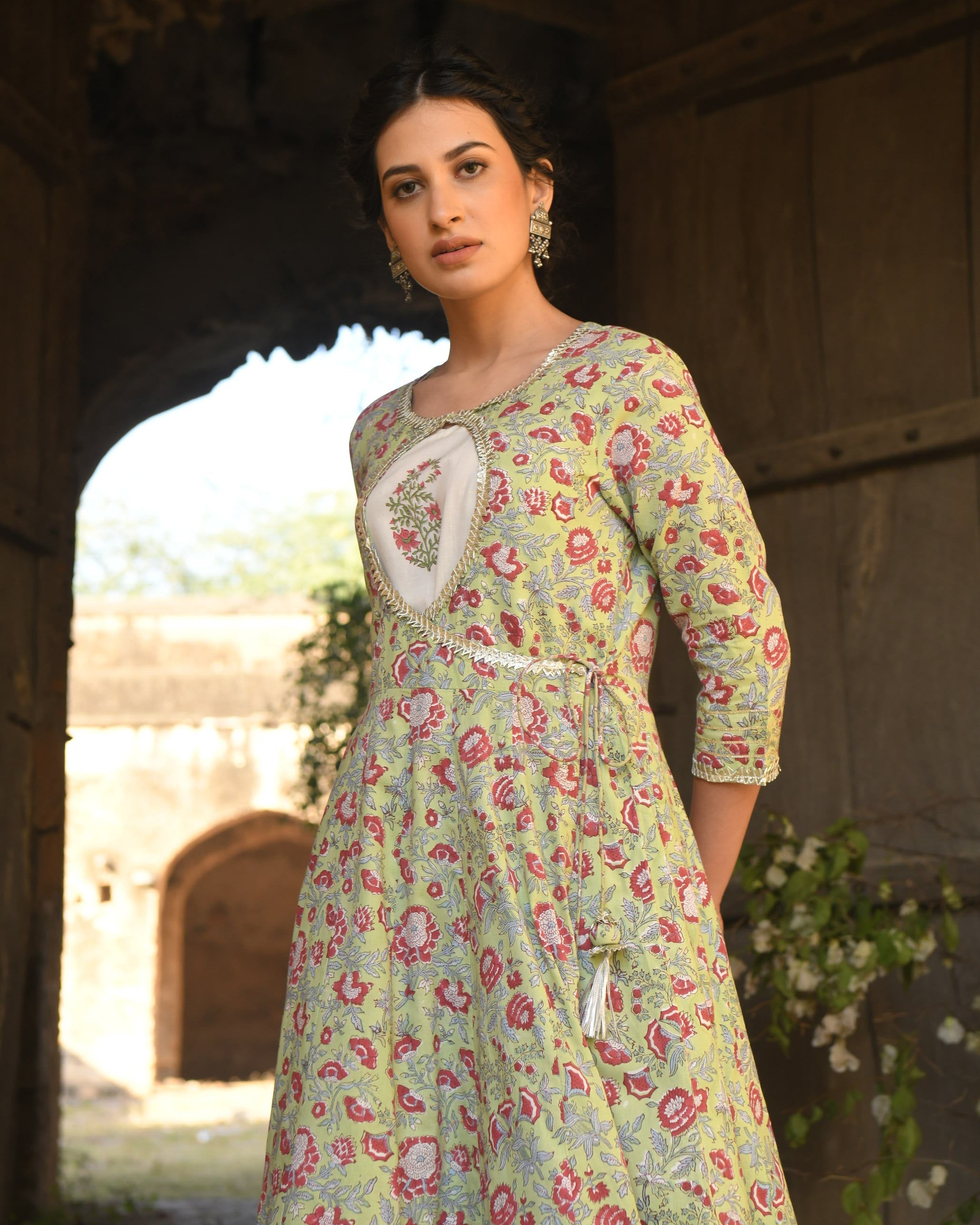 PISTA GREEN SEHER DRESS