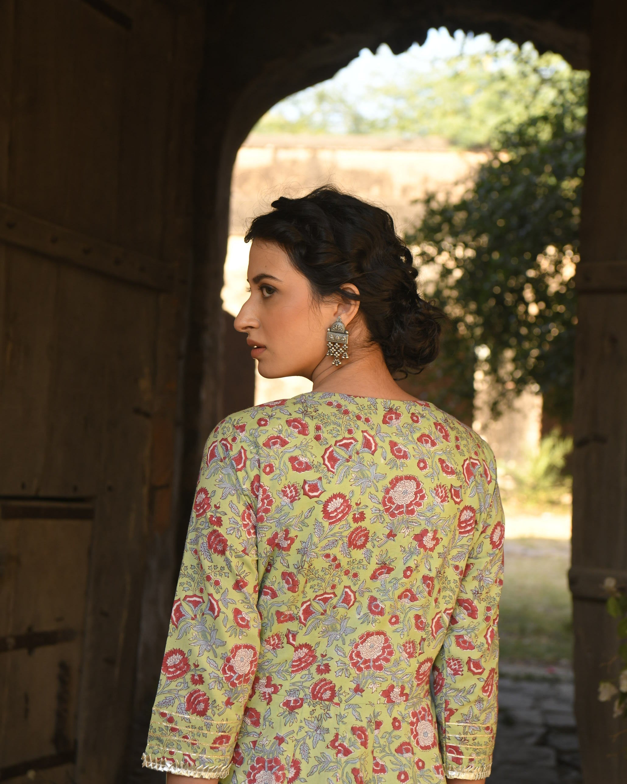 PISTA GREEN SEHER DRESS
