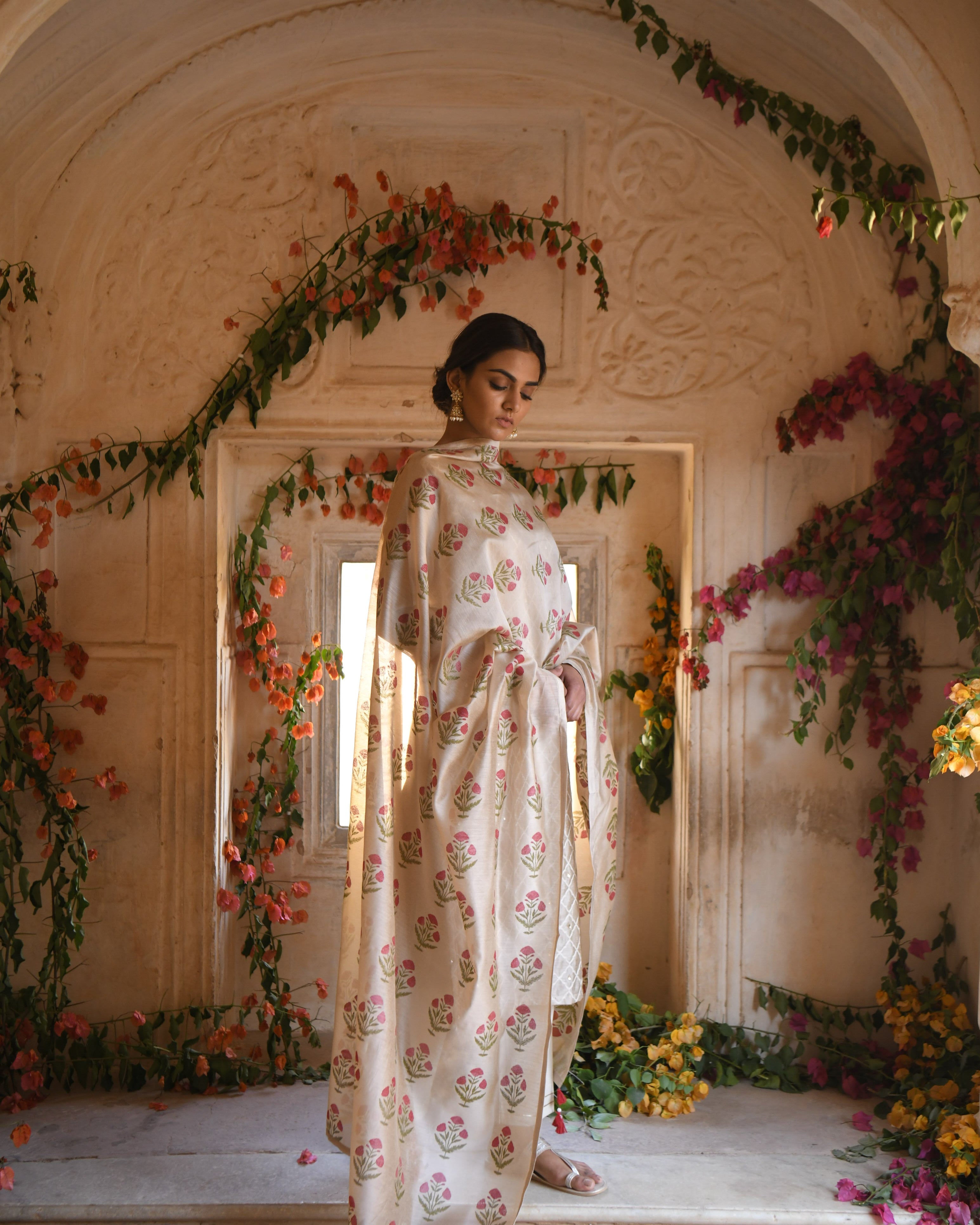 BEIGE MEHER KURTA SET