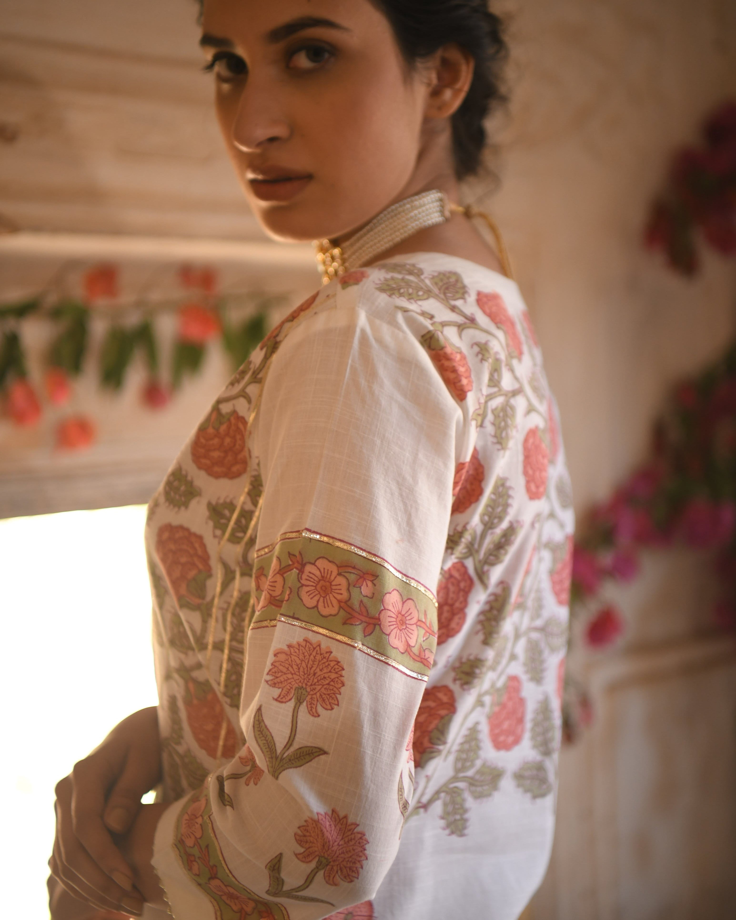 OFF-WHITE MEHER KURTA SET