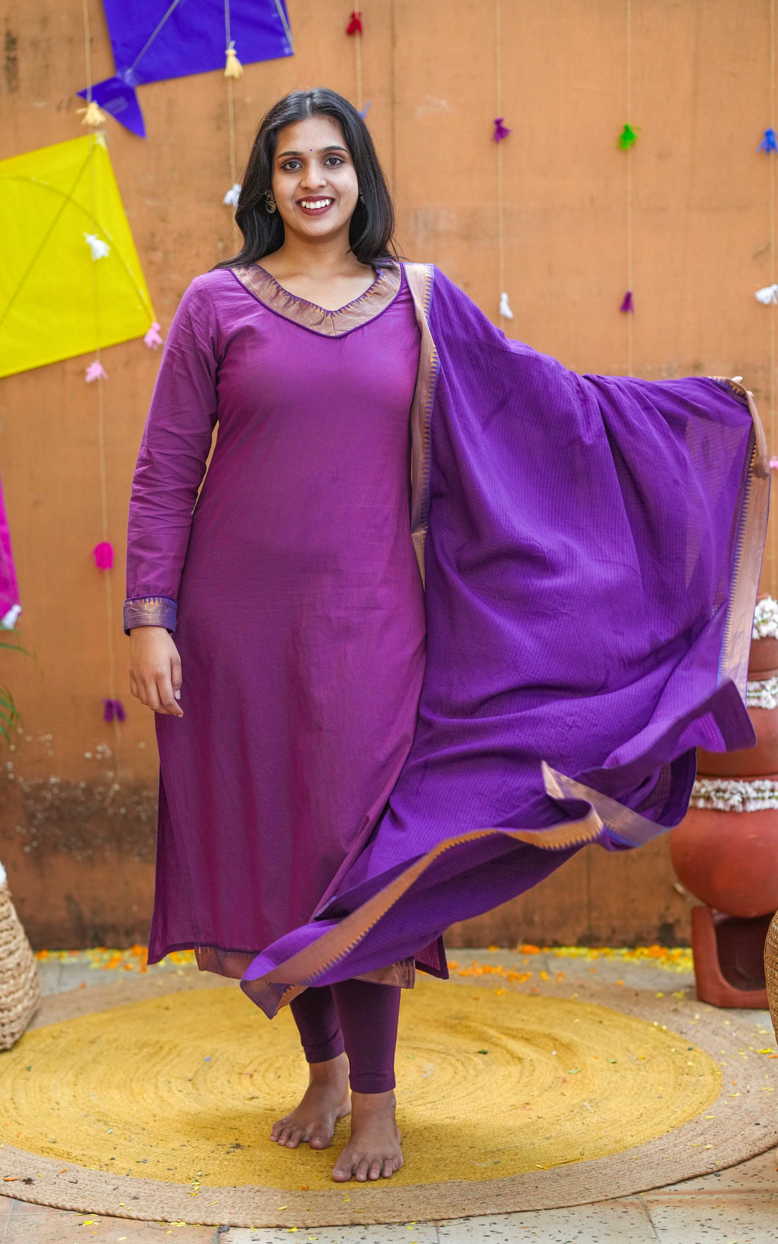Hamsika (Kurti+Dupatta)