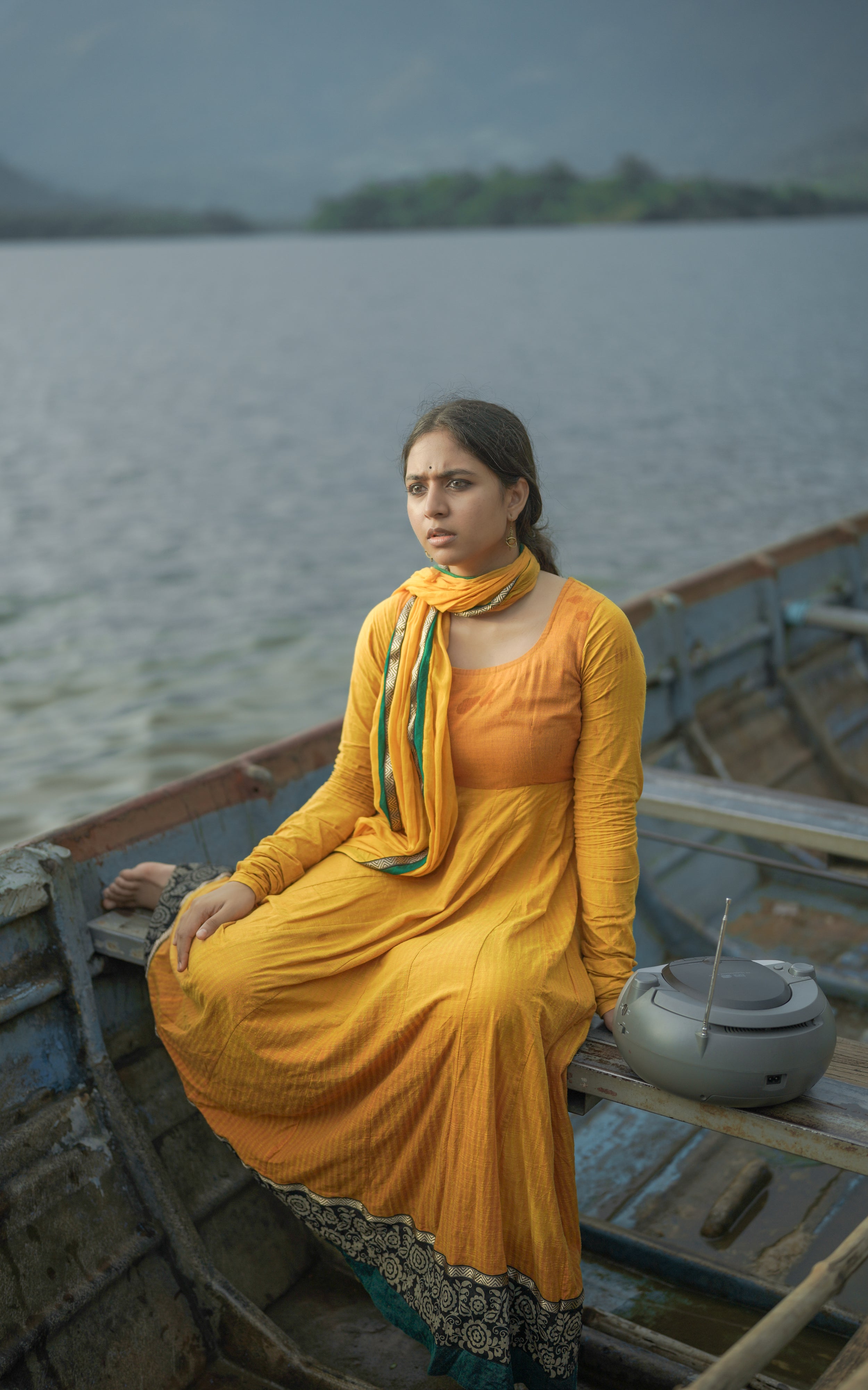 Raavanan Ragini Yellow (Only Kurti)