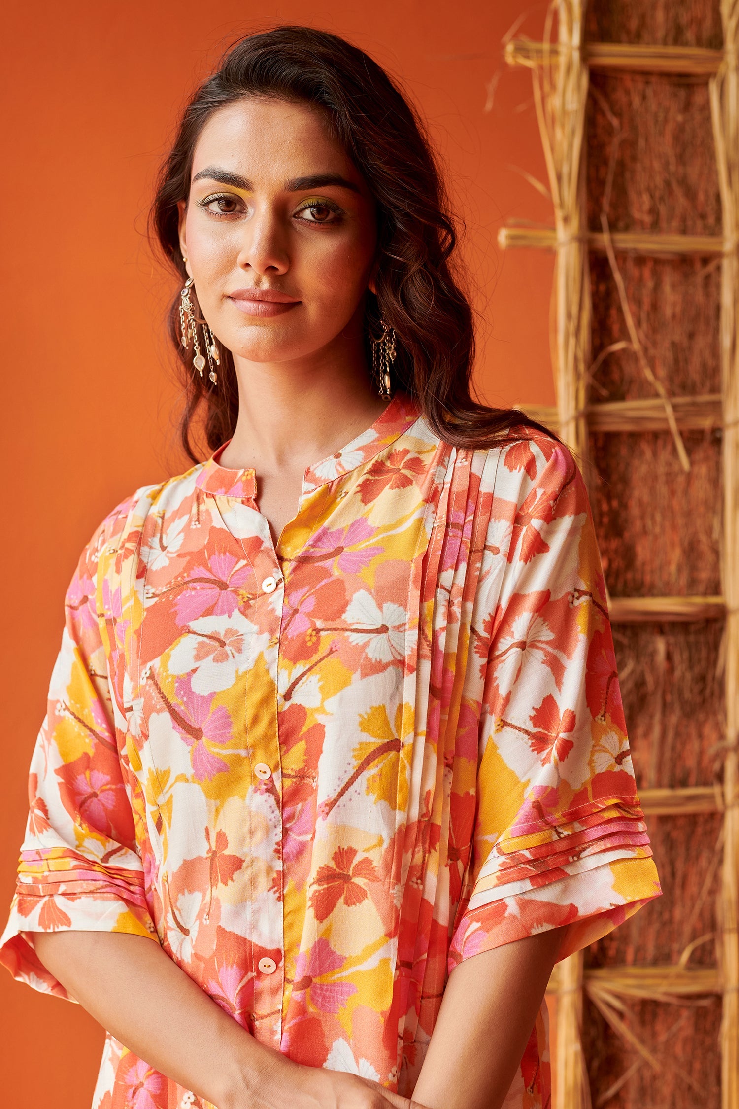 Multicolor Floral Printed Co-ord Set