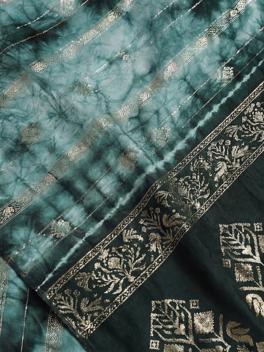 Banarasi Zari Woven Cotton Blend Saree
