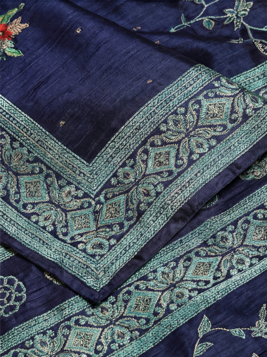 Art Silk Floral Printed Festive Saree